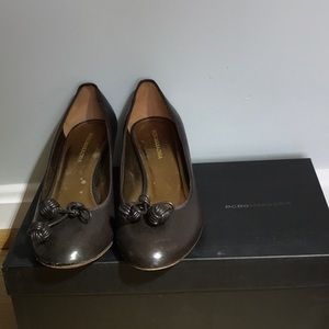 BCBGMAXAZRIA MA BUSTEE Leather Napa Kitten w box